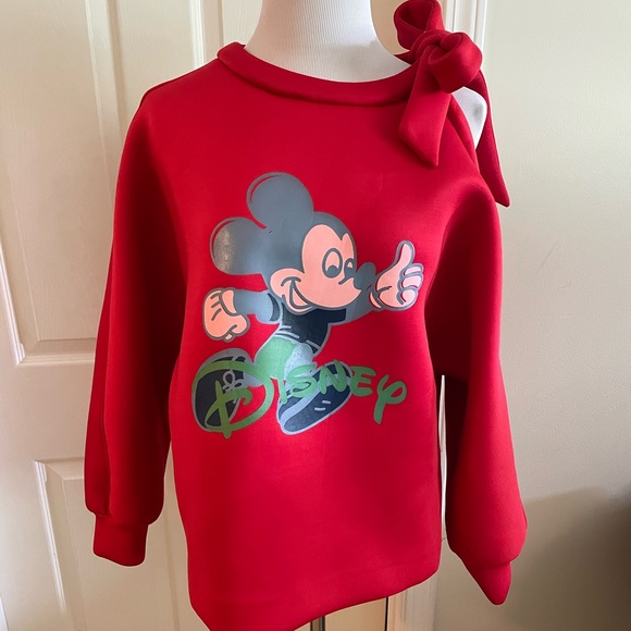 Unique Opening Ceremony Mickey Mouse neoprene sweatshirt - Picture 1 of 16